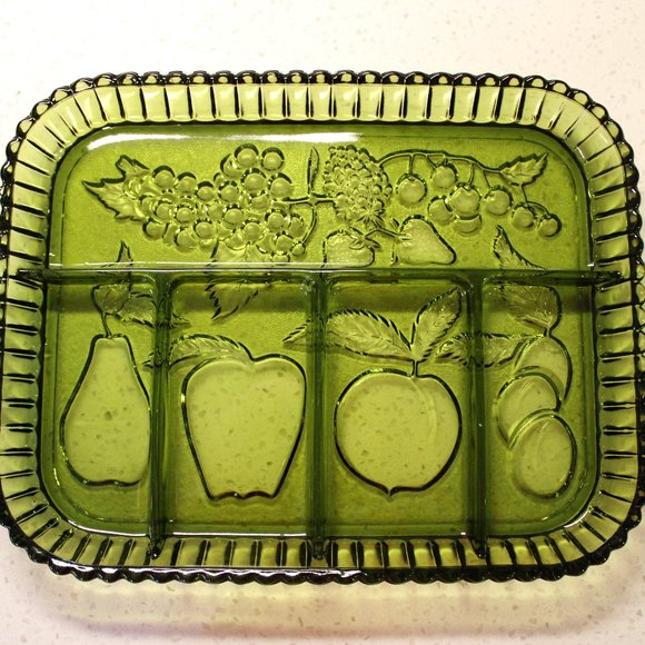 Green Fruit Tray - Picture 2 of 4